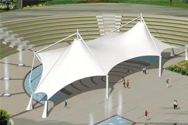 Tensile Structure Membrane Standard Size Blackout Tarps