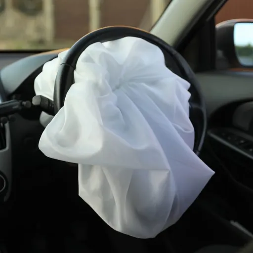 what are airbags made of