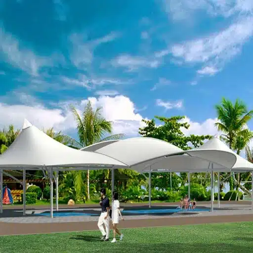 Tensile Structure Cost: Pricing Guide by Material & Size case study cost comparison of three real projects