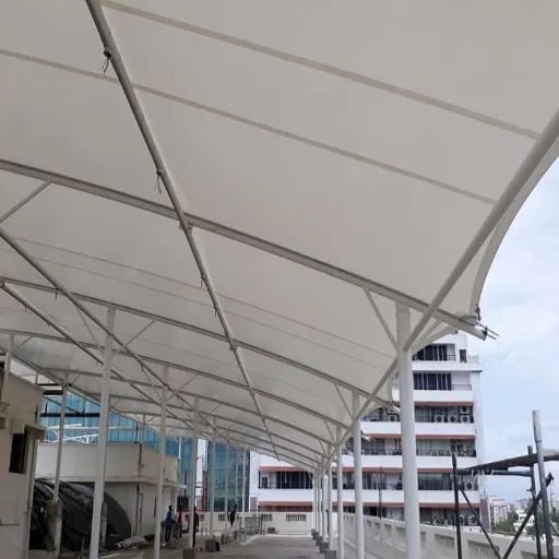 Tensile Structure Maintenance Guide: Schedule & Standards tensile structure cleaning safe methods for membrane roofs