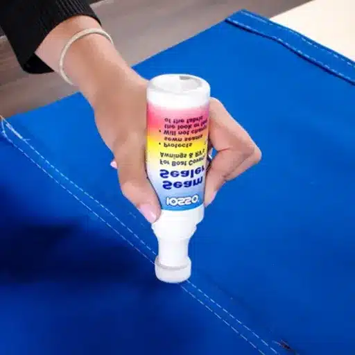 Tarp Seam Sealer Guide: How to Seal, Repair & Prevent Leaking Tarp Seams how to seal tarp seams by material
