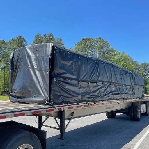 Flatbed Truck Tarps: Size Chart, Drops & 18 oz GSM Specs what are flatbed truck tarps