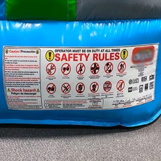 bounce house safety guidelines
